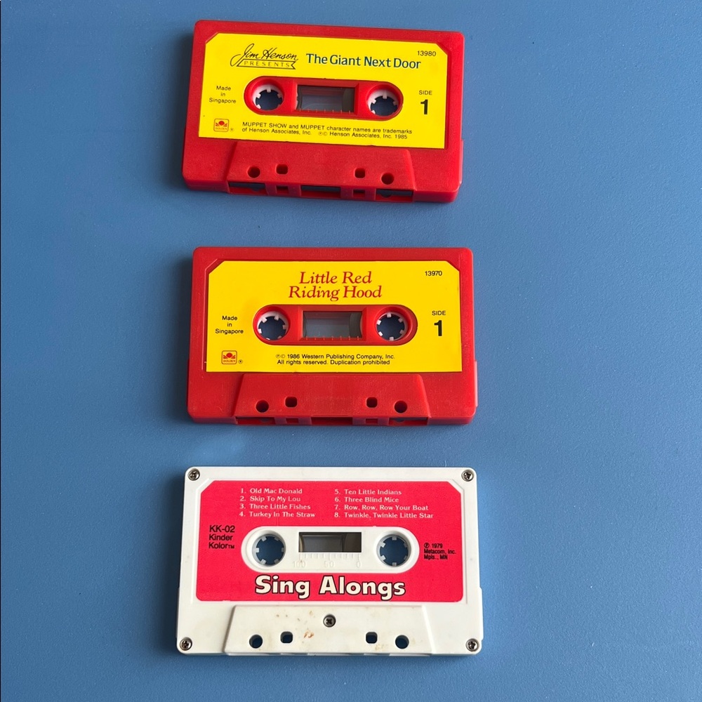 Vintage Story & Song Cassette Tapes